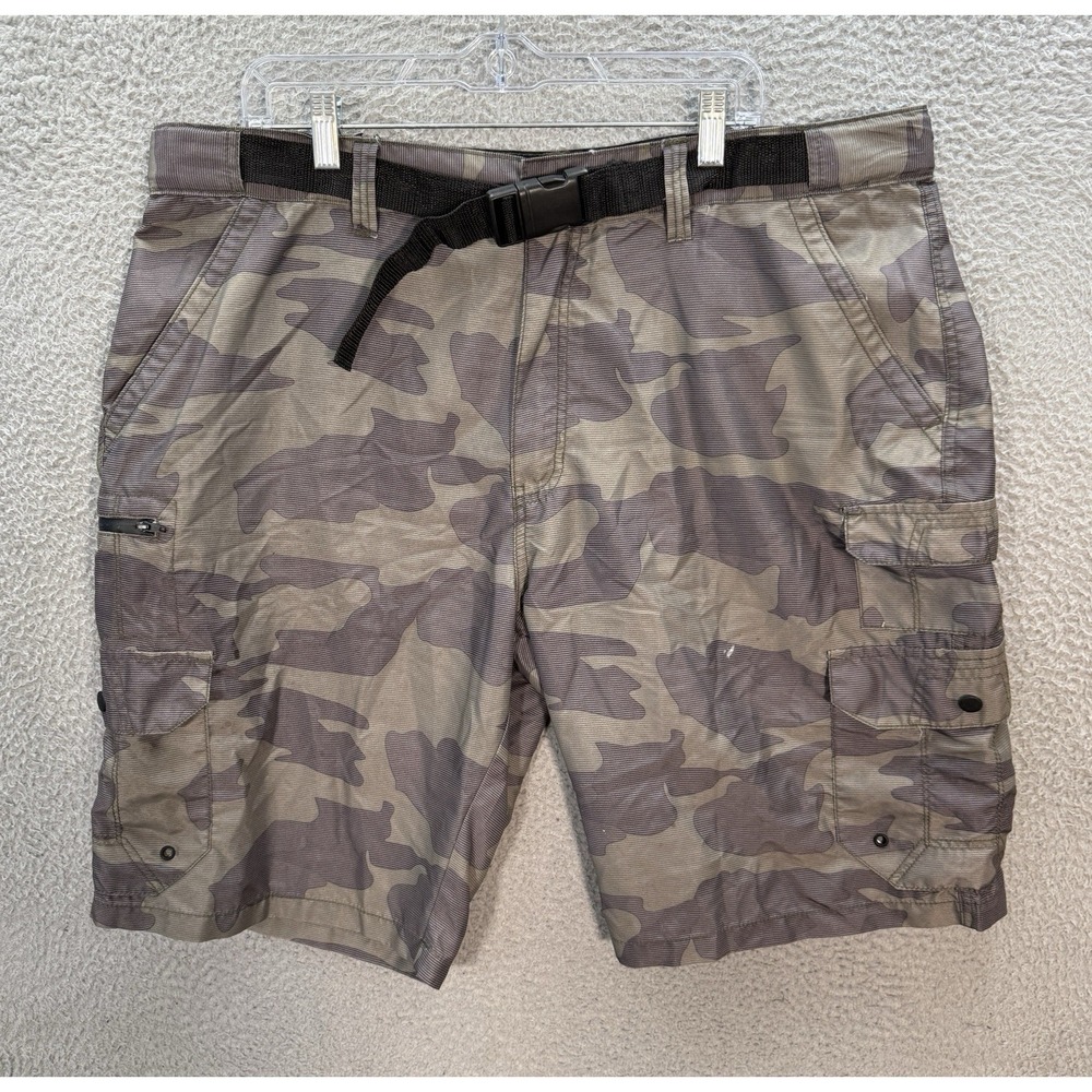 Denali Shorts Mens 40 Camouflage Hybrid Cargo Lightweight Stretch Outdoor Hiking